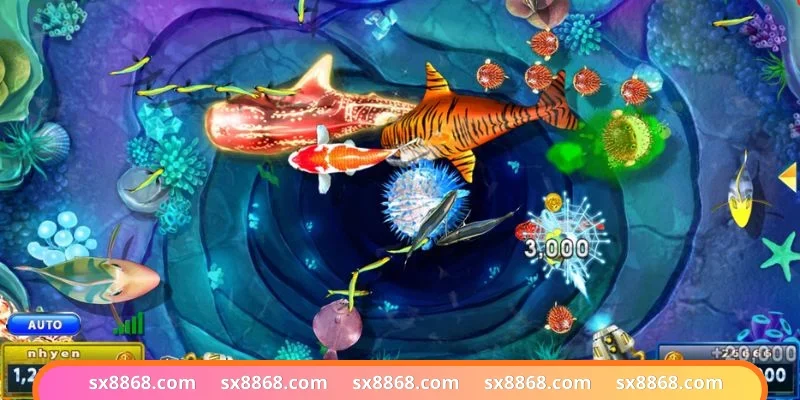 Đại dương rực rỡ trong bắn cá tiểu tiên