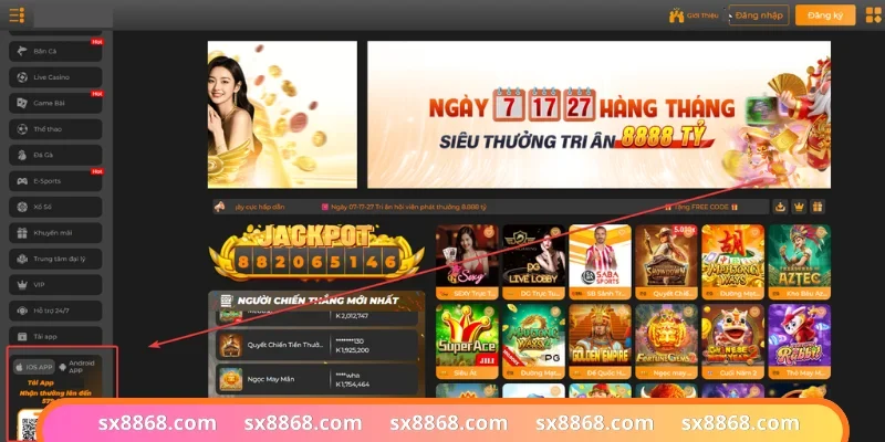 Trải nghiệm giải trí không giới hạn trên app